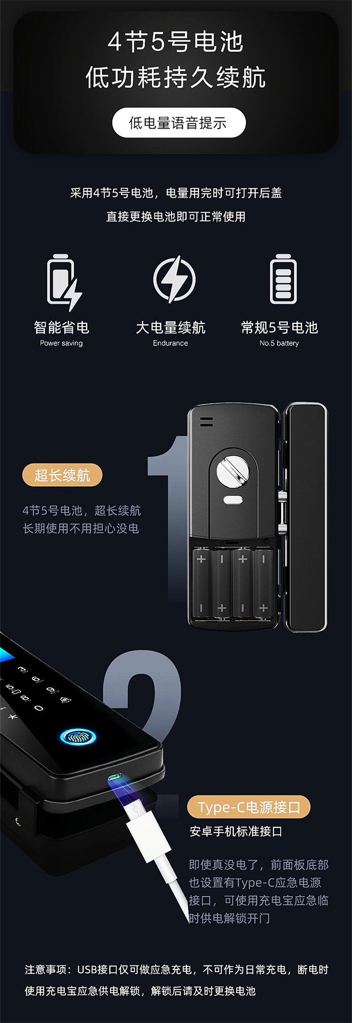 GAIZHUO玻璃门指纹锁盖卓508型号